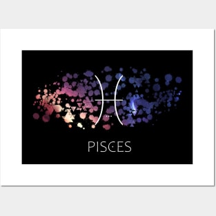 Pisces Zodiac Posters and Art